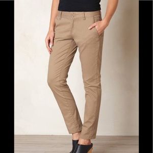 Like New PrAna Stella Pants in Dark Khaki